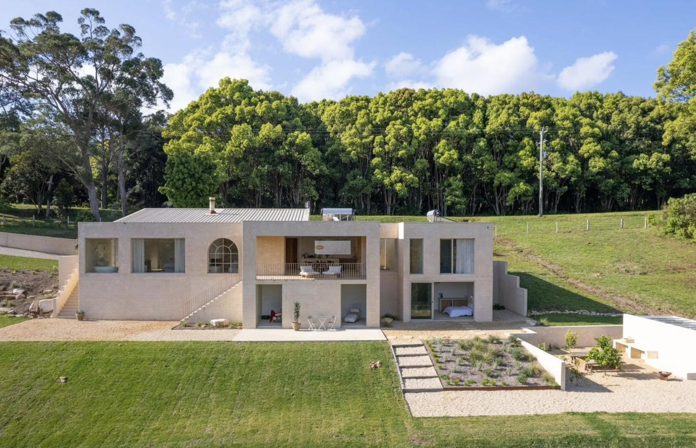 Exterior view across the paddock, Komorebi Home